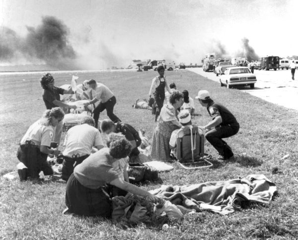 Emergency workers